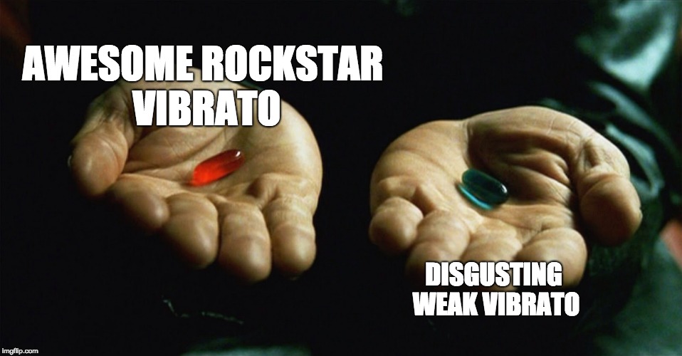 Choose your vibrato